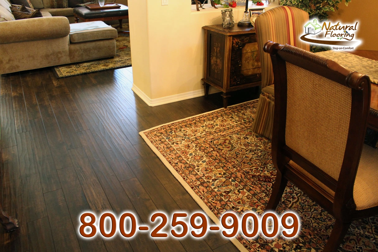 Pumpernickel Handscraped Laminate Floor