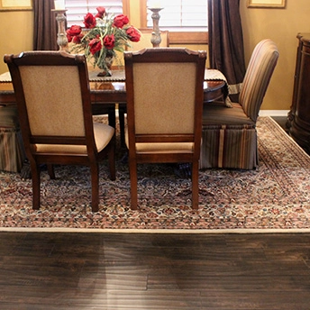 Pumpernickel Handscraped Laminate Floor Linco 4 434896
