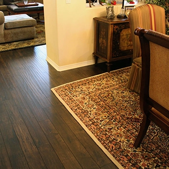 Pumpernickel Handscraped Laminate Floor Linco 6 275070