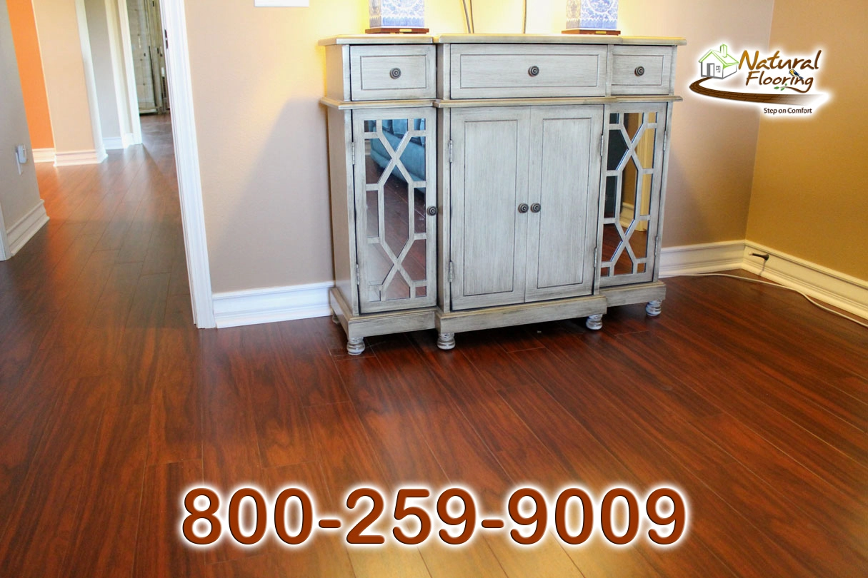 Red Walnut Laminate Floor