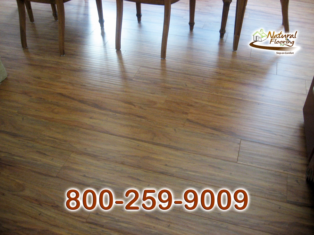 Rustic Olive Laminate Floor