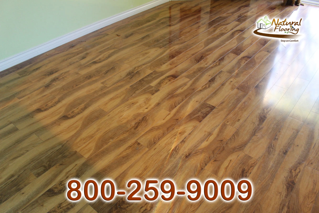 Rustic Olive Laminate Floor