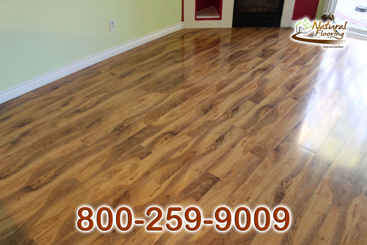 Rustic Olive Laminate Floor