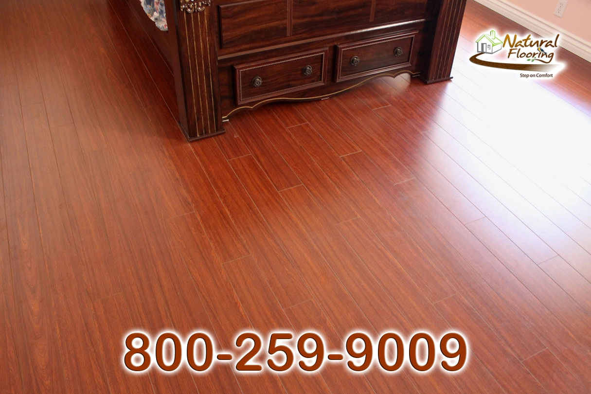 Santos Mahogan Laminate Floor