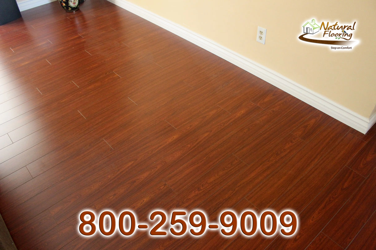 Santos Mahogan Laminate Floor