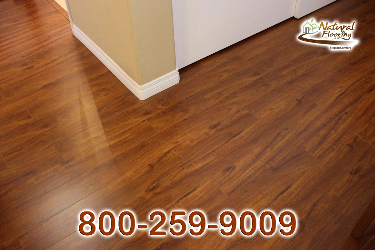 Sapele Laminate Floor