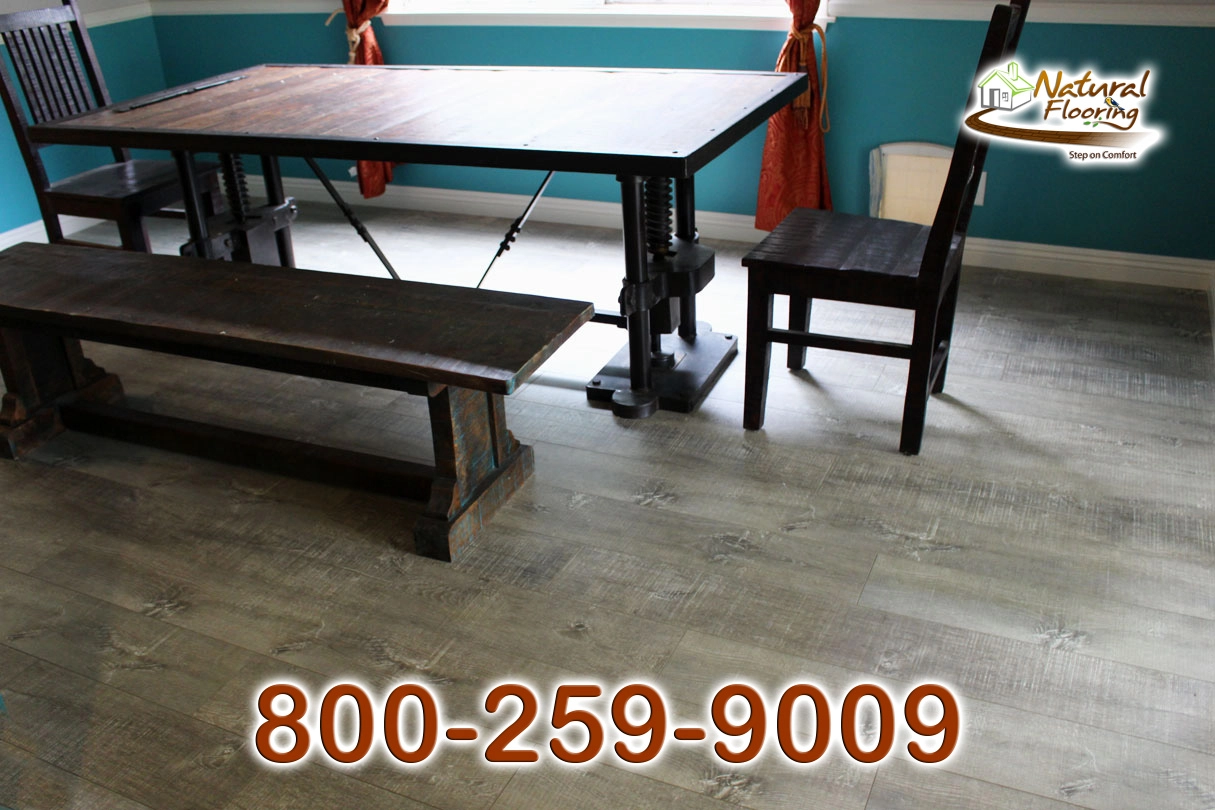 Smokey Grey Laminate Floor