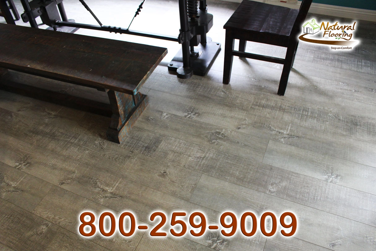 Smokey Grey Laminate Floor