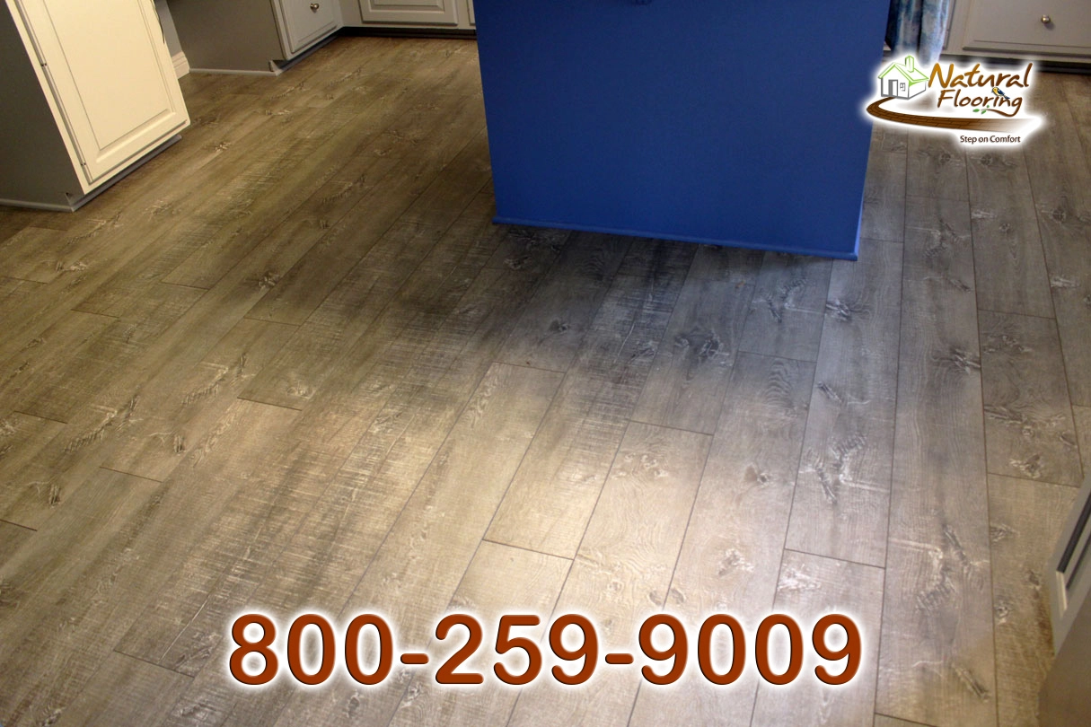 Smokey Grey Laminate Floor