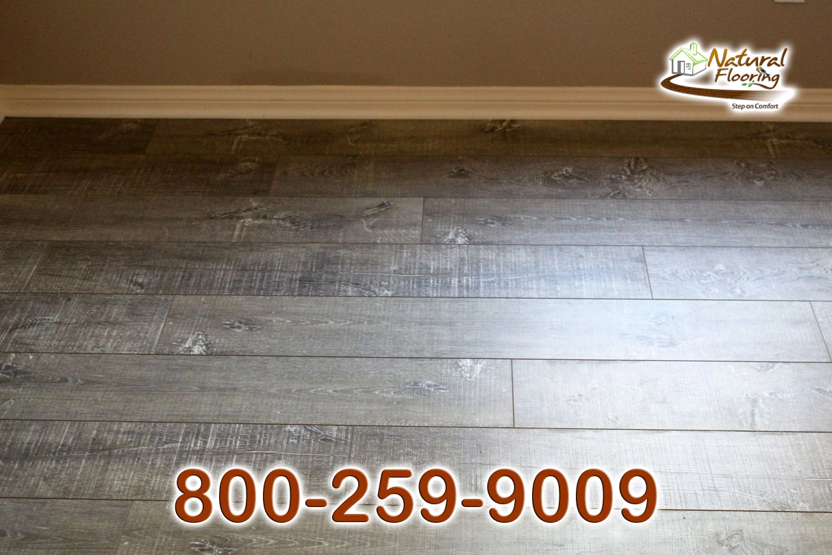 Smokey Grey Laminate Floor