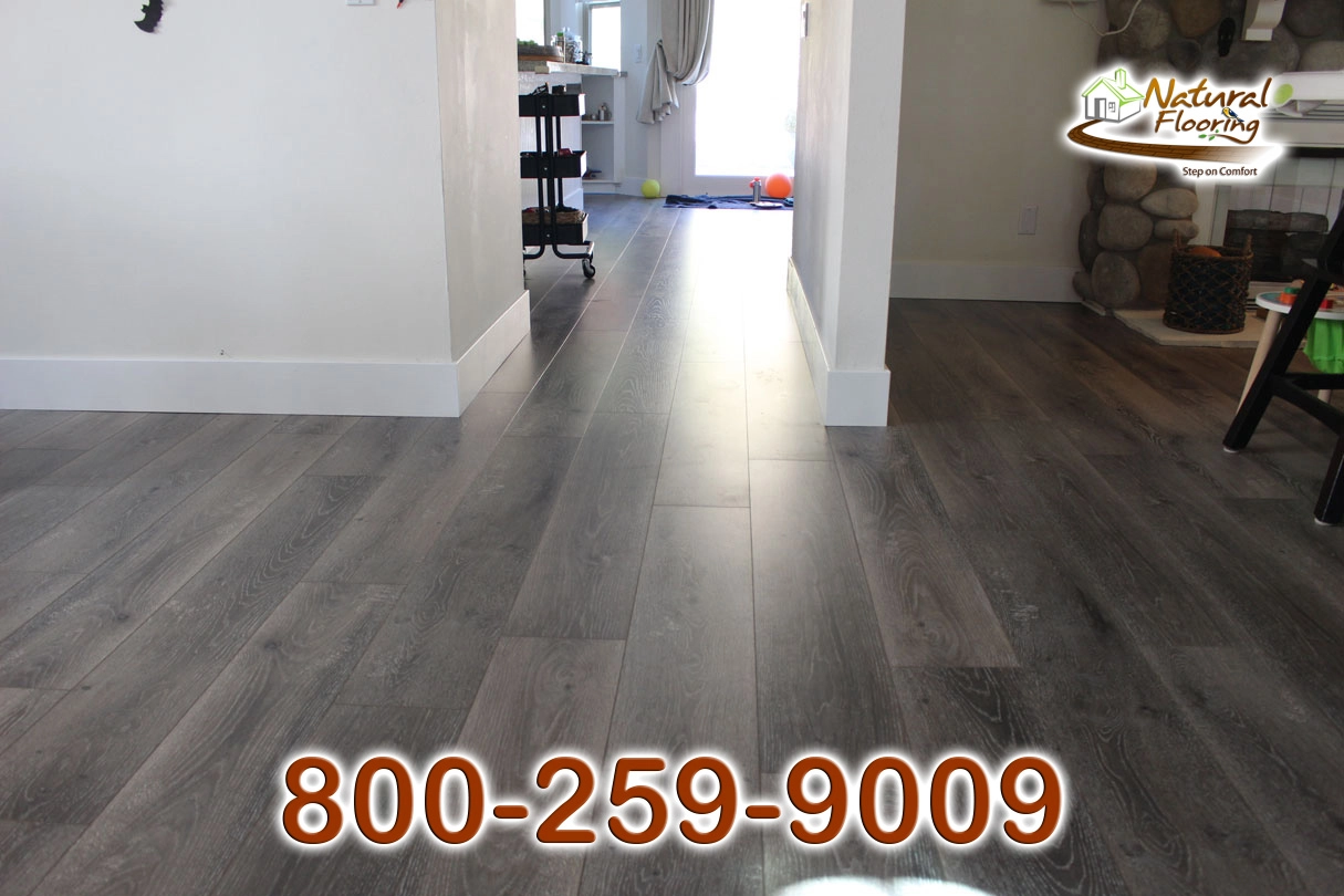 Smoking Grey Laminate Floor