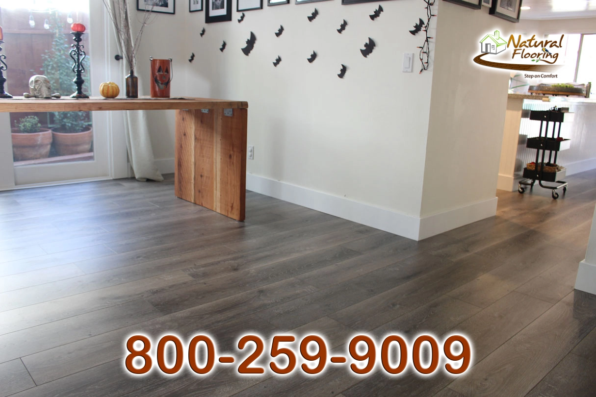 Smoking Grey Laminate Floor