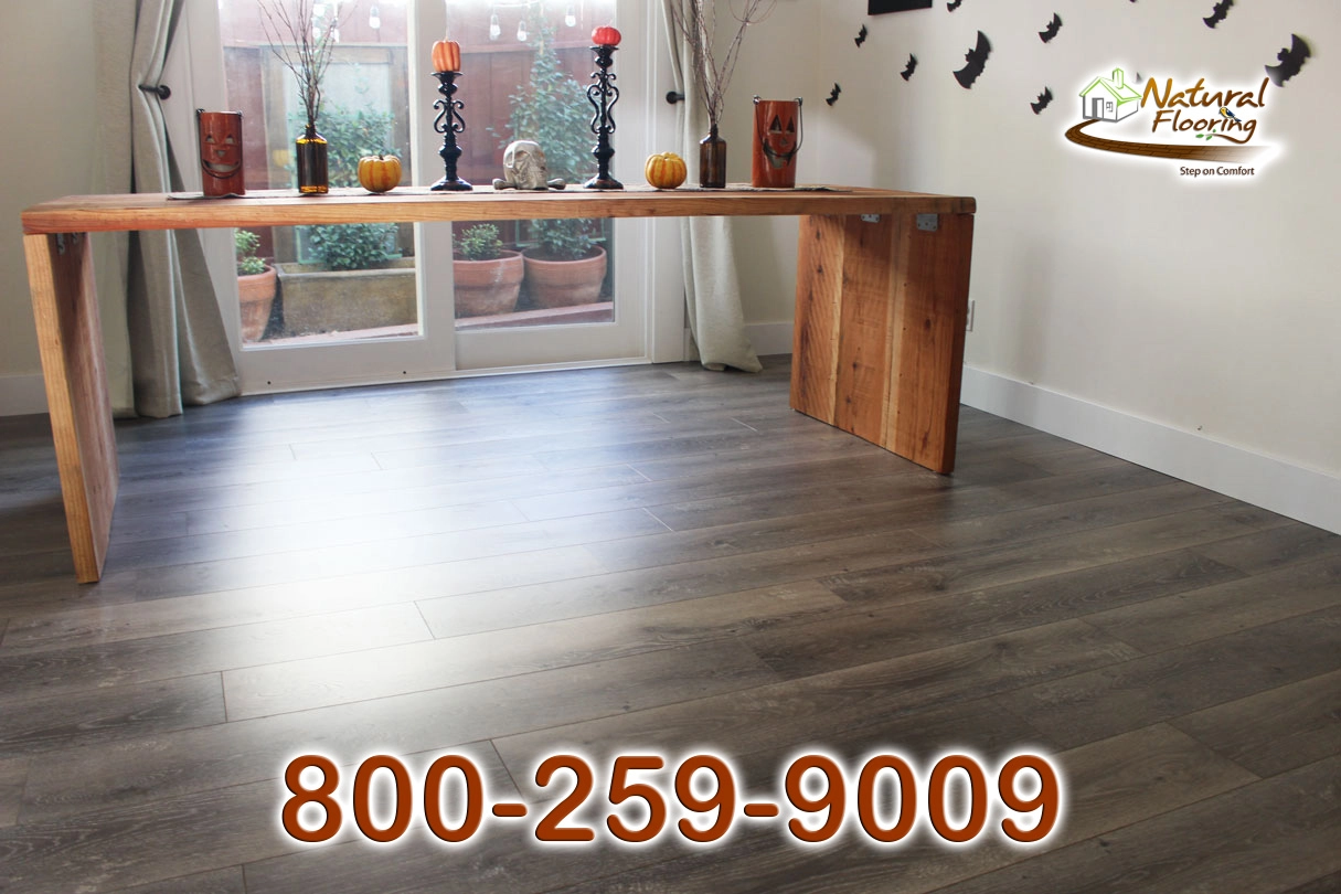 Smoking Grey Laminate Floor