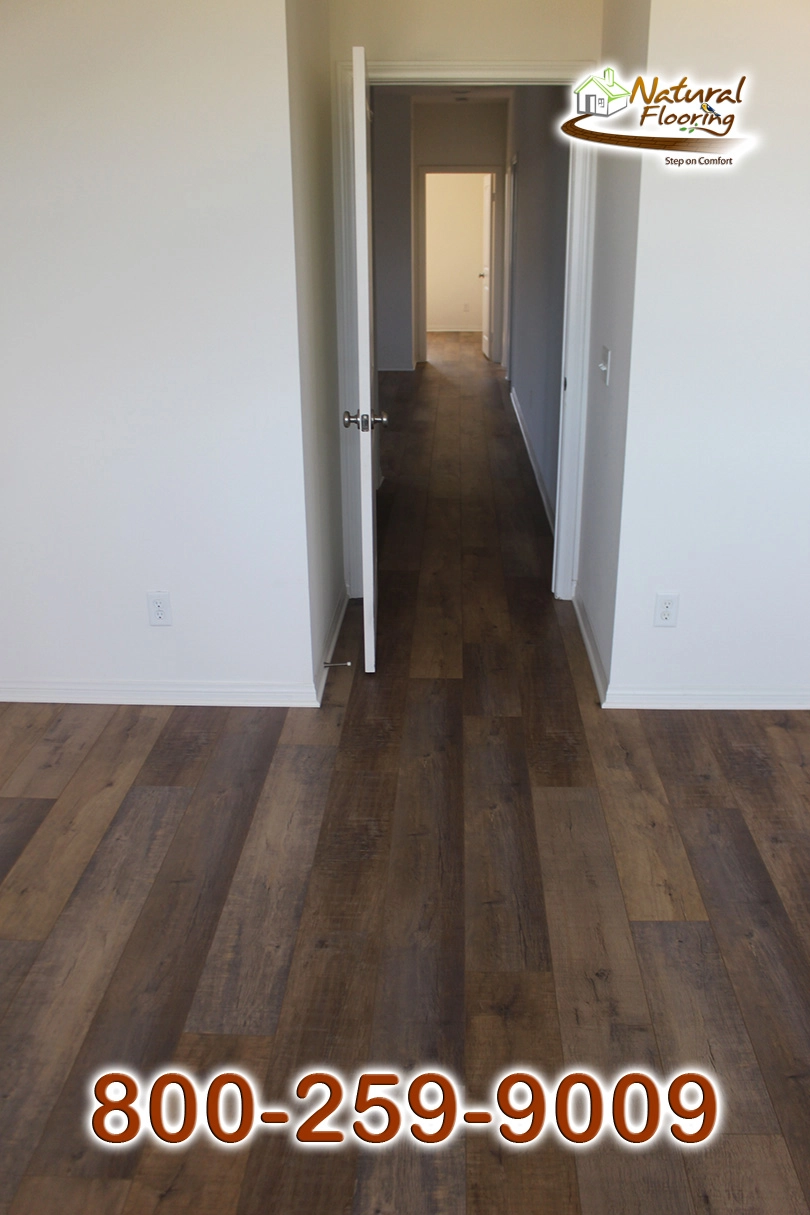 Tawny Leather Laminate Floor