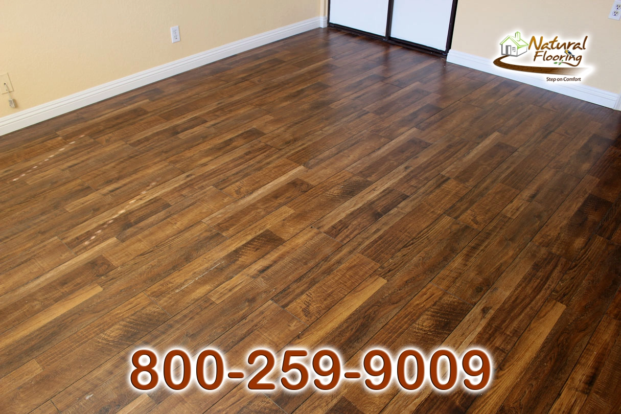 Vintage Copper Laminate Floor