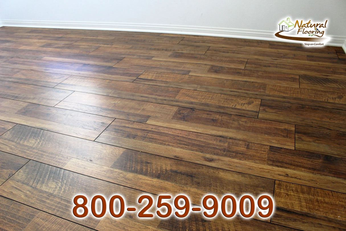 Vintage Copper Laminate Floor