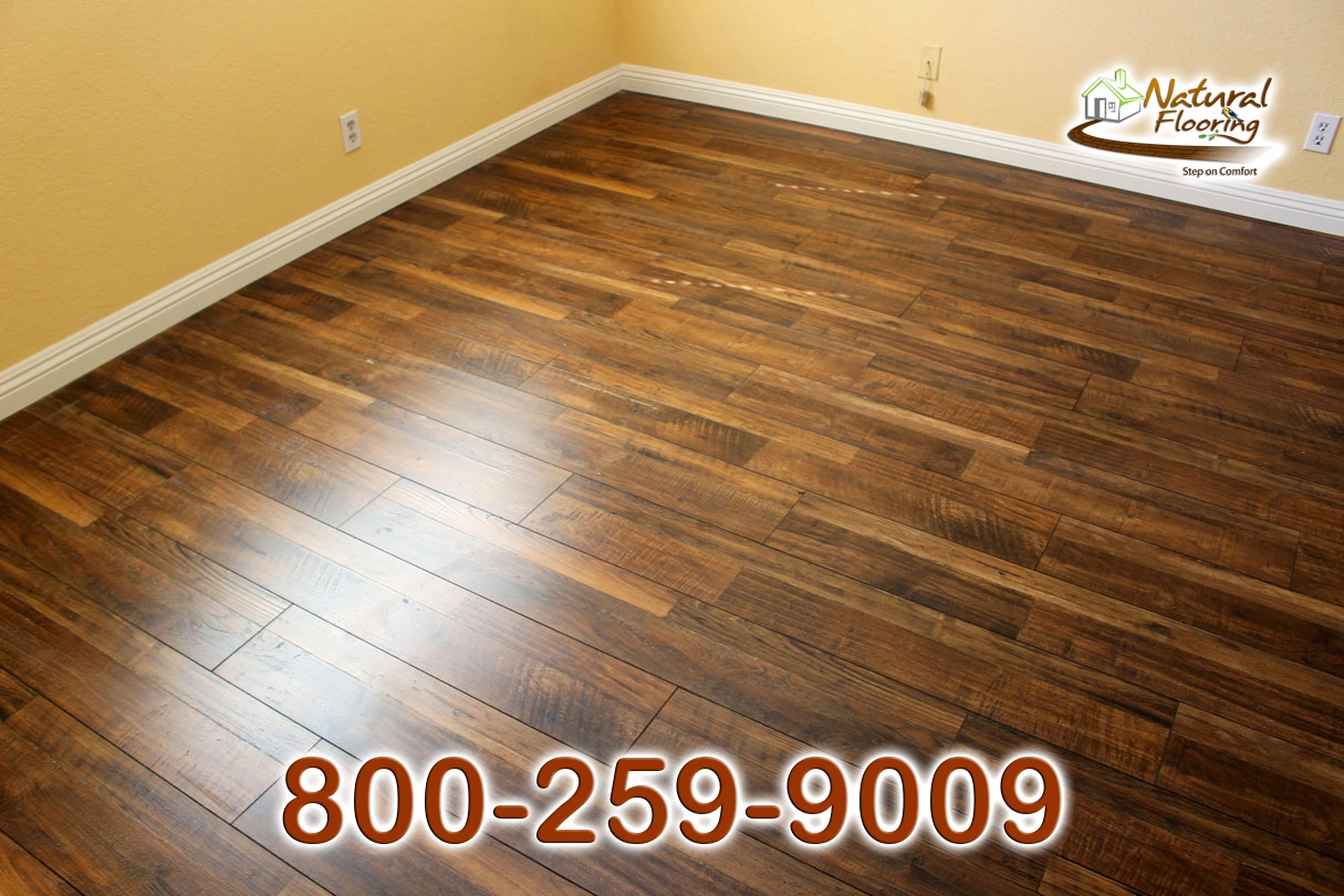 Vintage Copper Laminate Floor