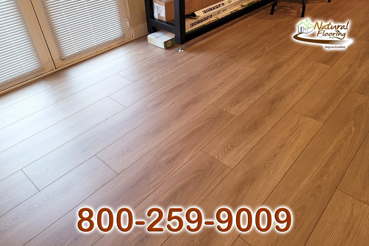 Walnut Wheat Laminate Floor Eastwood