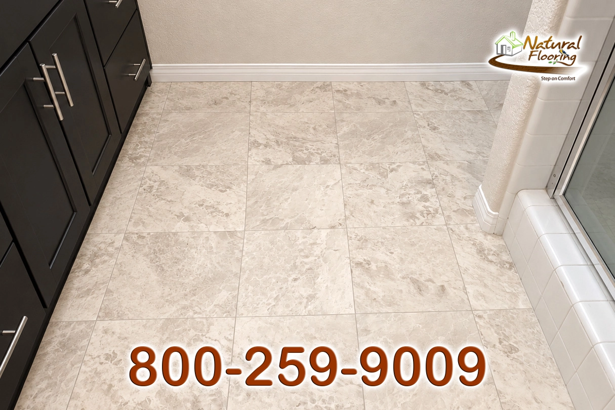 Traffic Master White Marble Vinyl Sheet