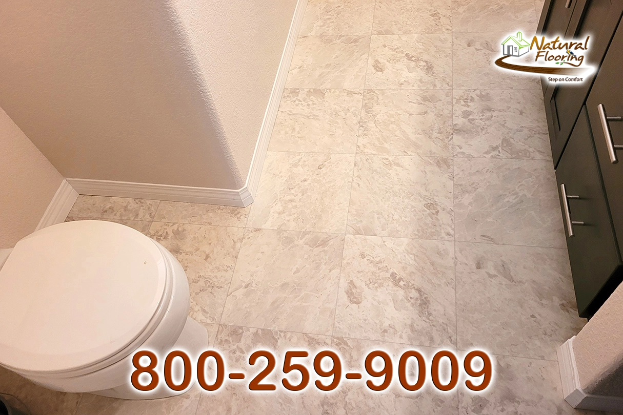 Traffic Master White Marble Vinyl Sheet