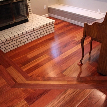 Brazilian Cherry Natural Engineered Wood Floor Garrison 11