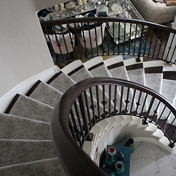 Fancy That Gray Owl Carpet Stair Runner Tuftex 10