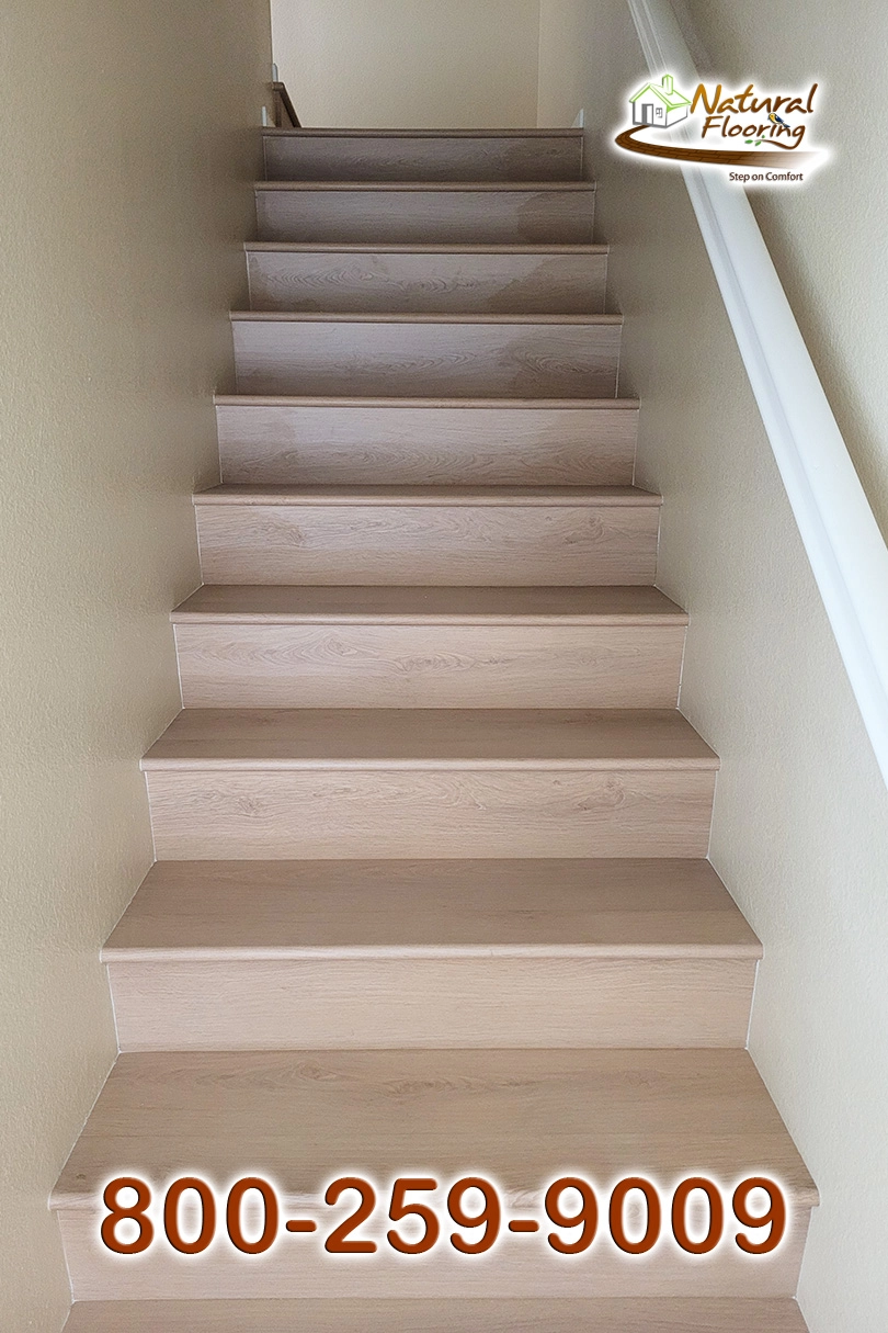 Closed Stairs, Floor Riser without Skirtboard