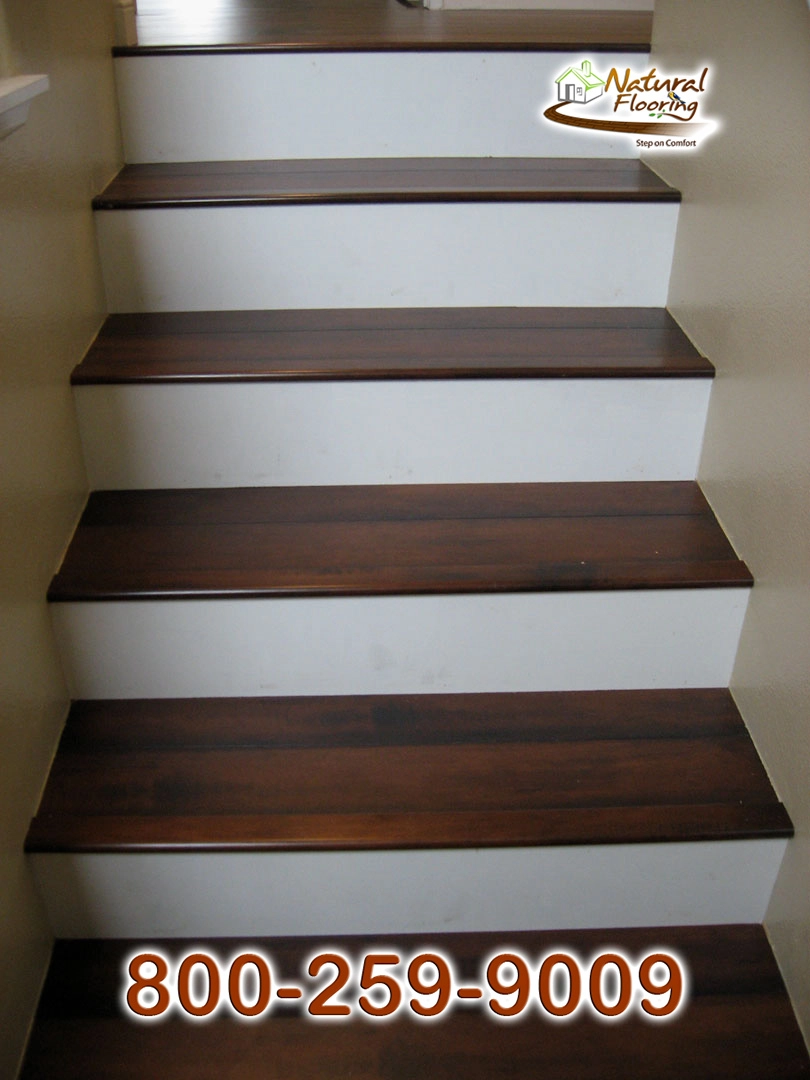 Closed Step White Riser No Skirtboard