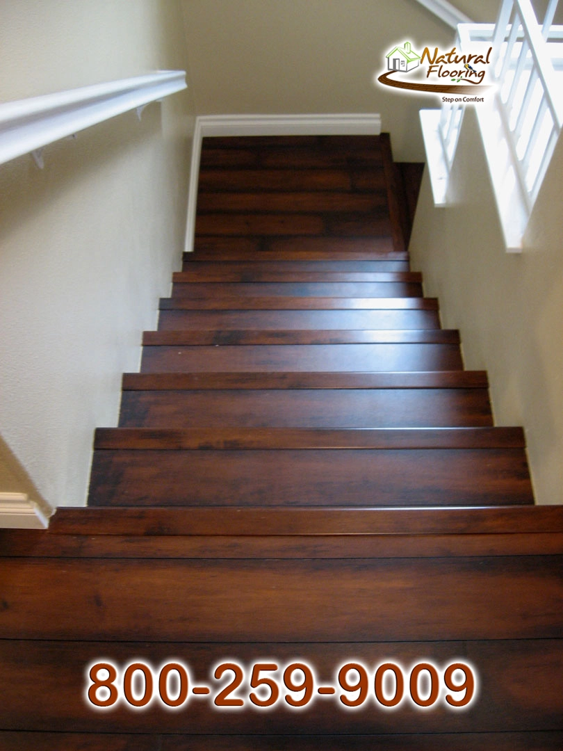 Closed Stairs, White Riser without Skirtboard