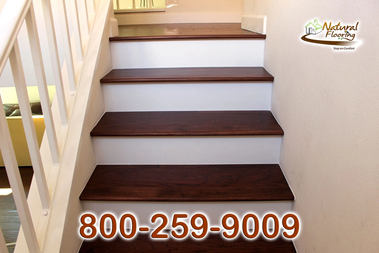 Closed Step White Riser No Skirtboard