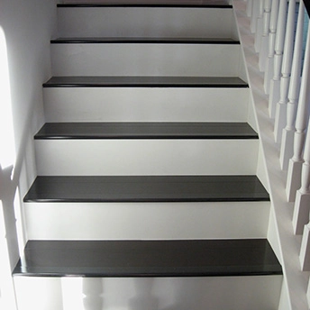Black Walnut Glossy Laminate Stairs Eternity 2 978368