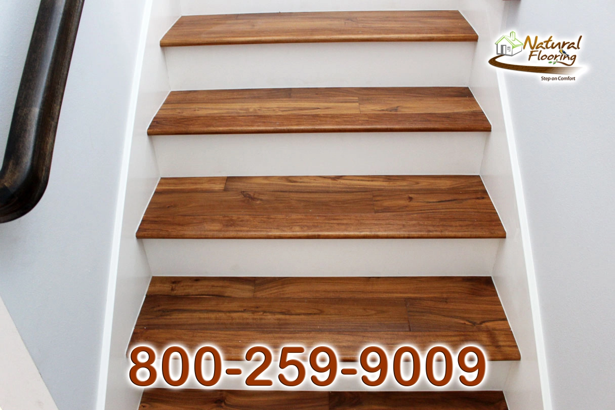 Closed Step White Riser White Skirtboard