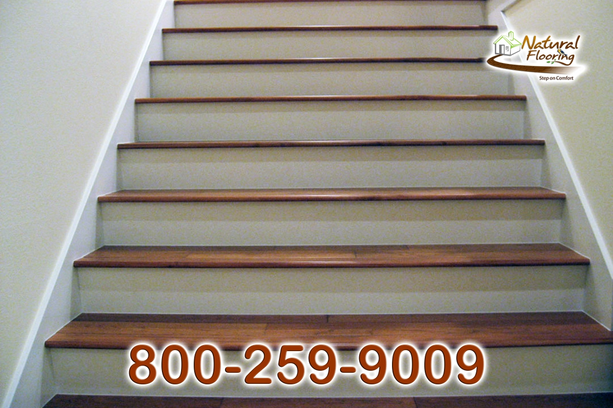 Closed Step White Riser White Skirtboard