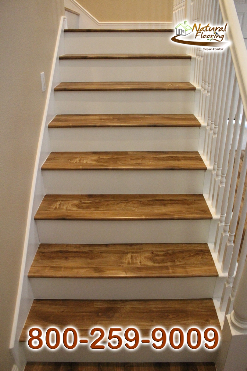 Closed Stairs, White Riser with White Skirtboard