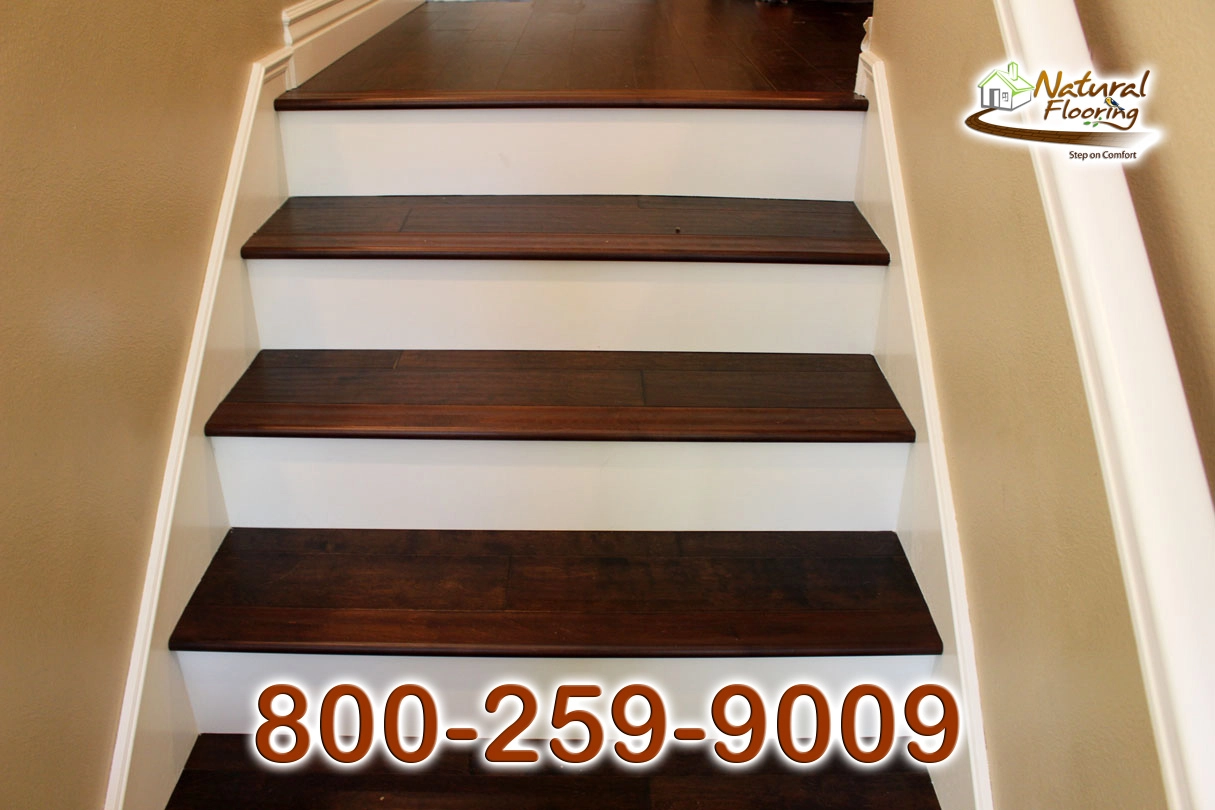 Closed Step White Riser White Skirtboard