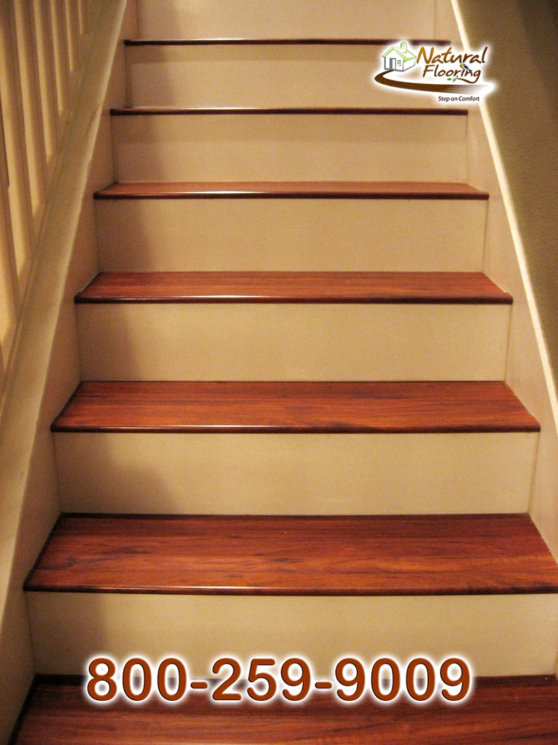 Closed Step White Riser White Skirtboard