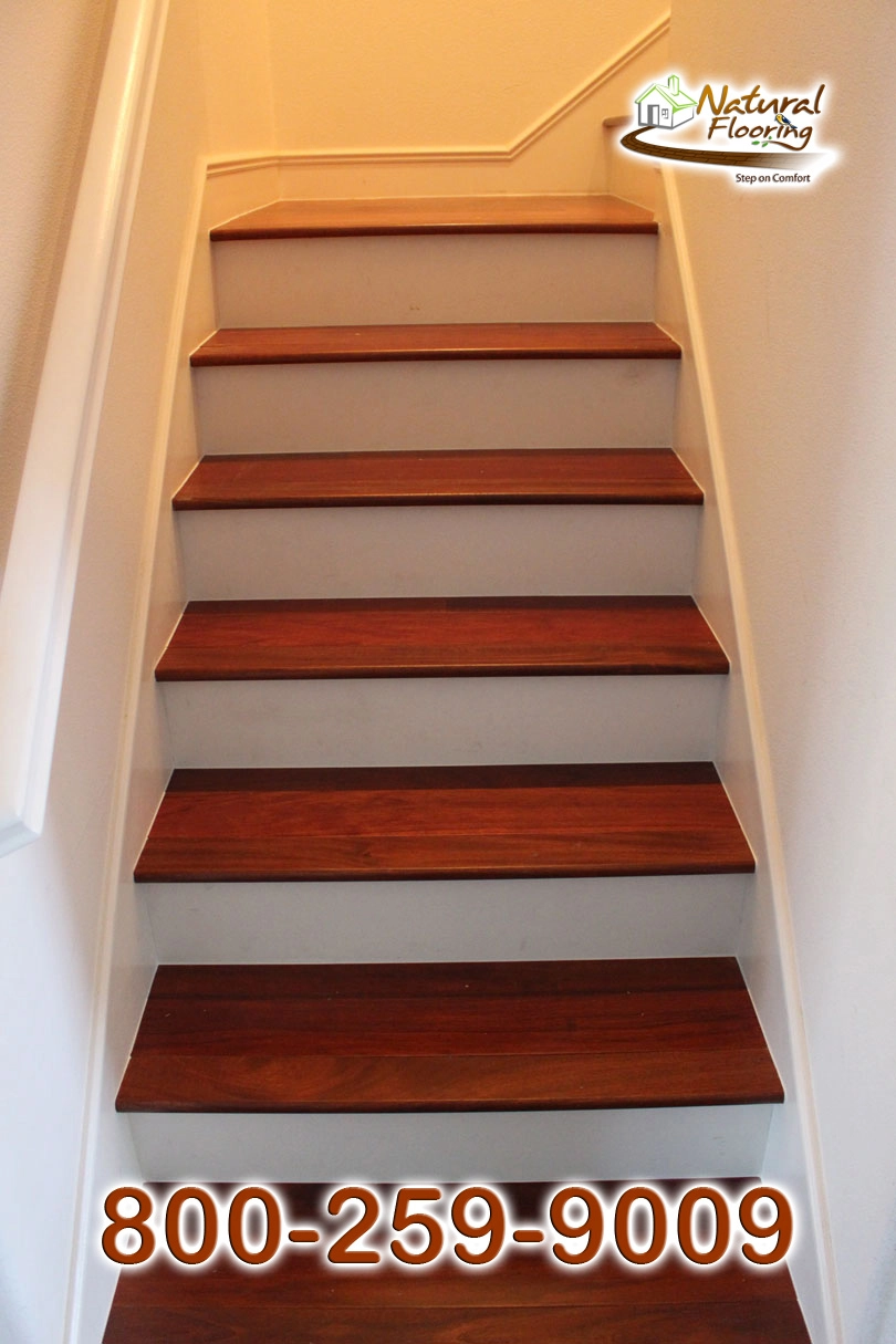 Closed Step White Riser White Skirtboard