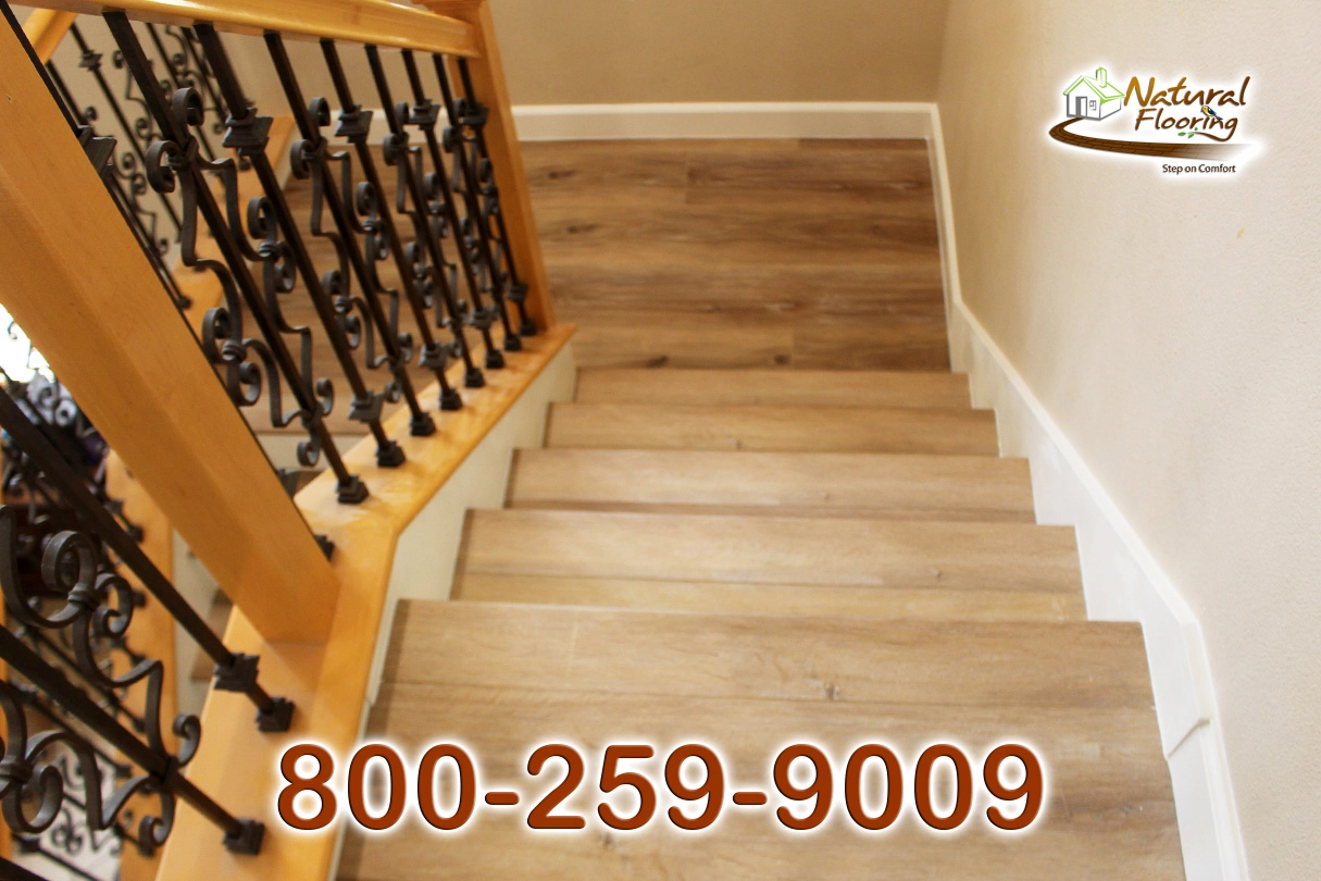 Closed Step White Riser White Skirtboard