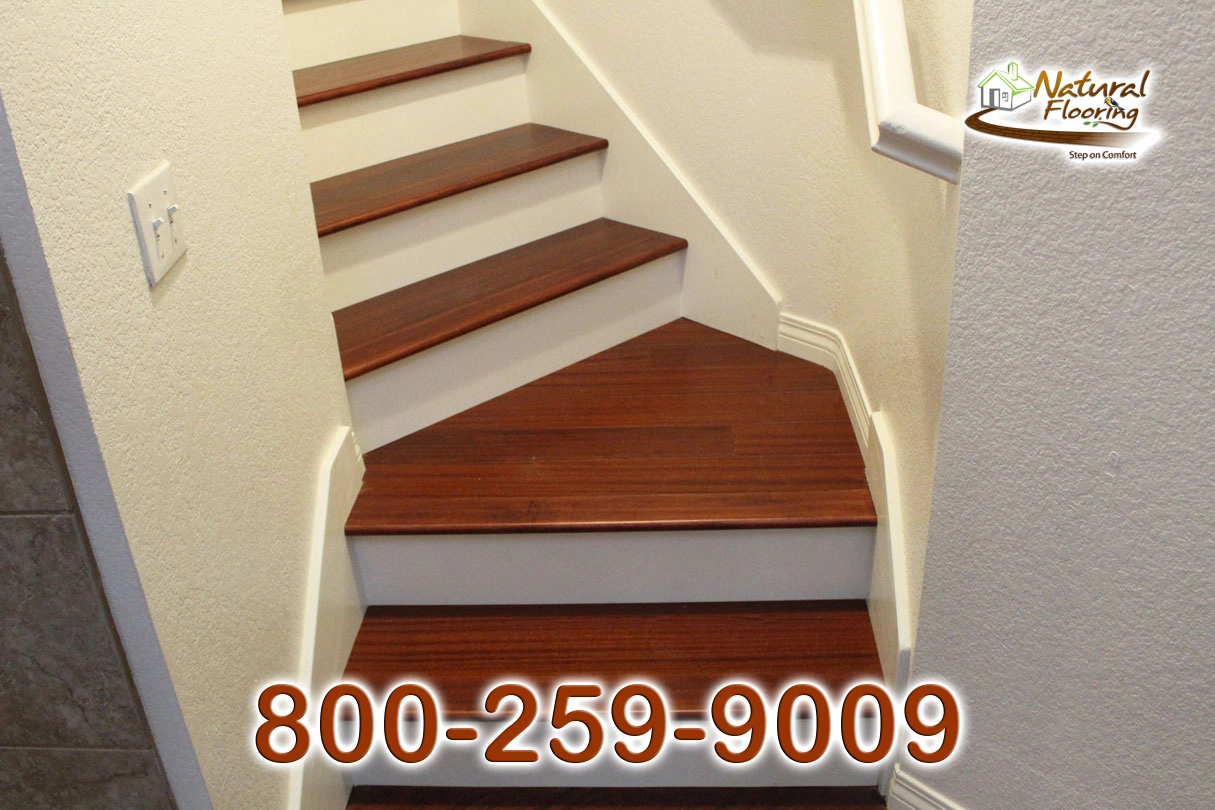 Closed Step White Riser White Skirtboard