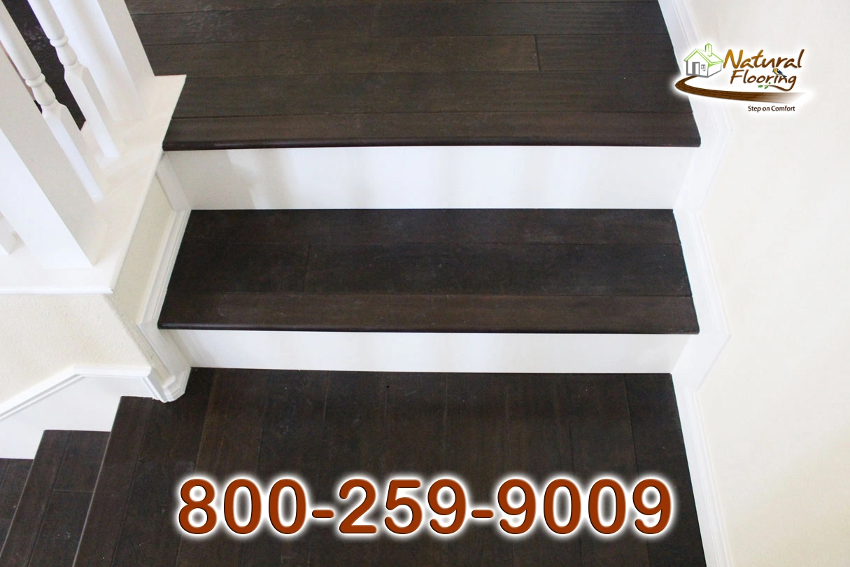 Closed Step White Riser White Skirtboard