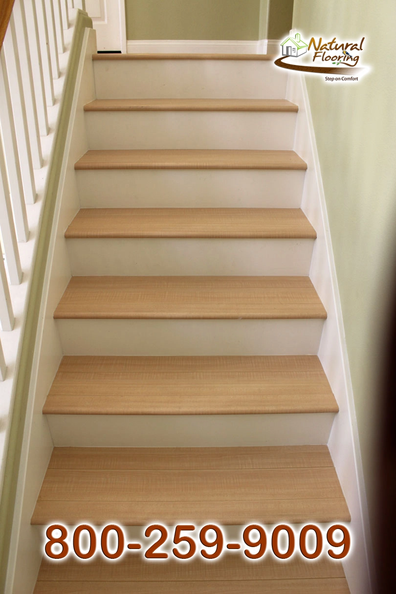 Closed Step White Riser White Skirtboard