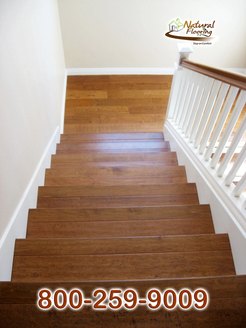 Closed Step White Riser White Skirtboard