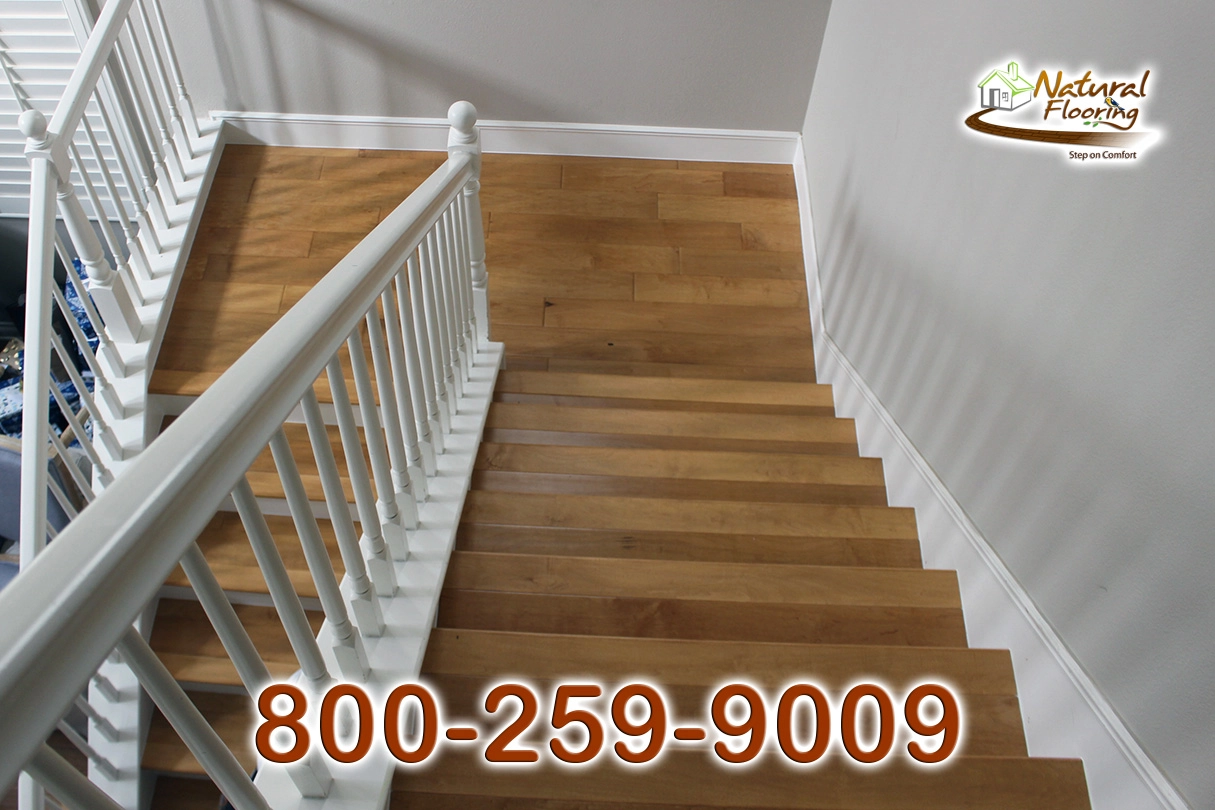 Closed Step White Riser White Skirtboard