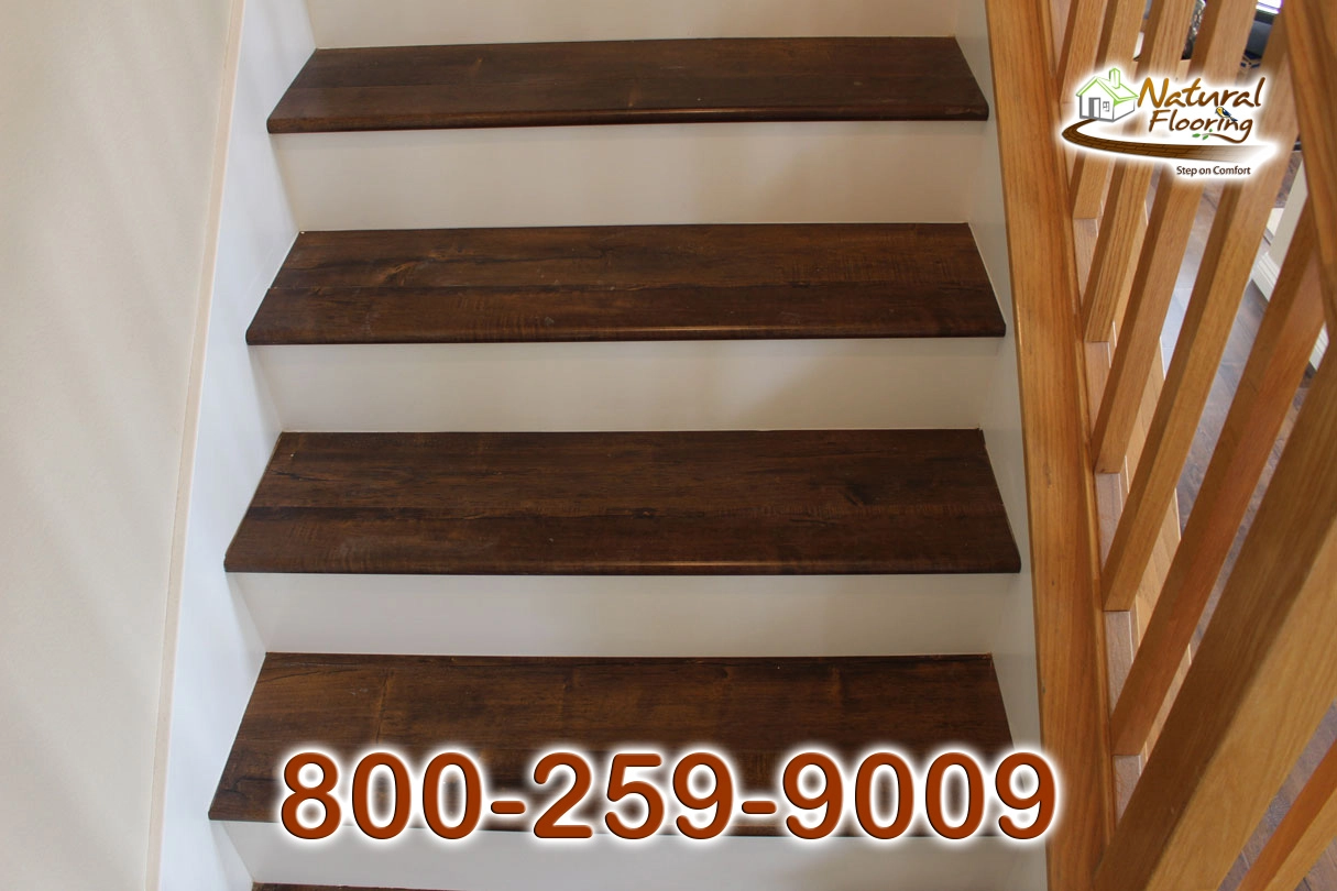 Closed Stairs, White Riser with White Skirtboard