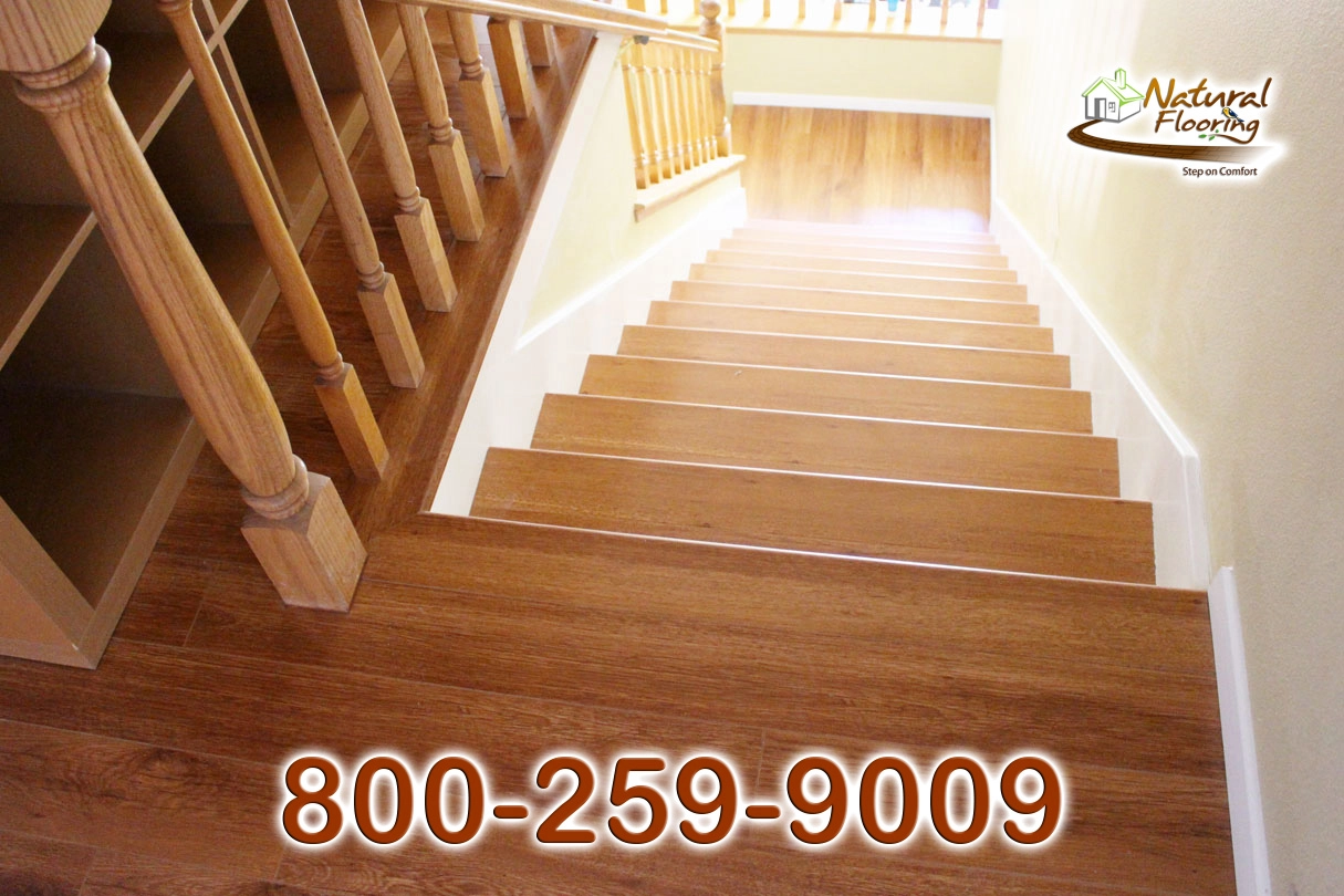 Closed Step White Riser White Skirtboard
