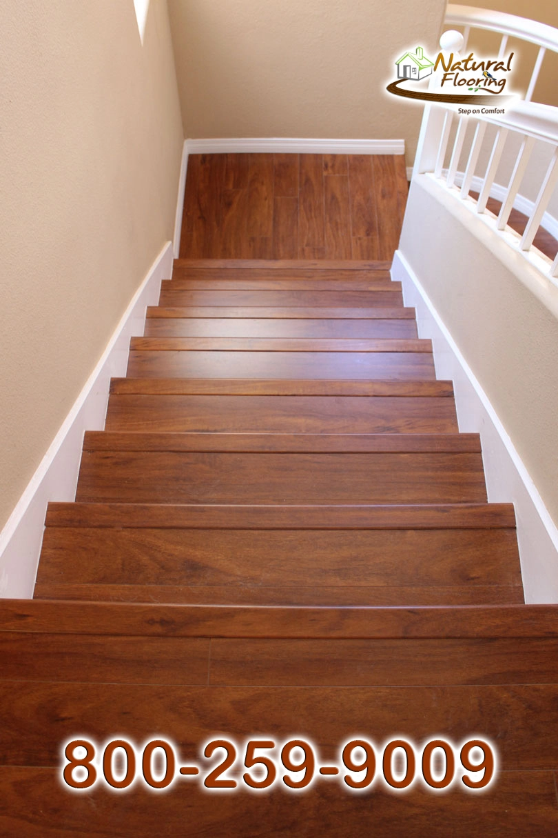 Closed Step White Riser White Skirtboard