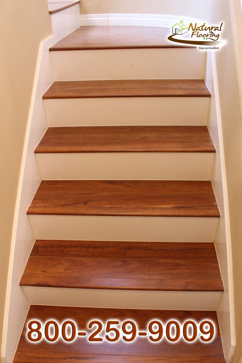 Closed Step White Riser White Skirtboard