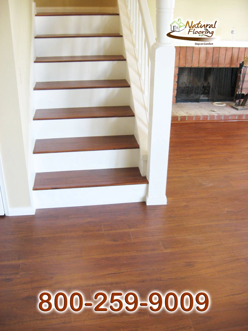 Closed Step White Riser White Skirtboard