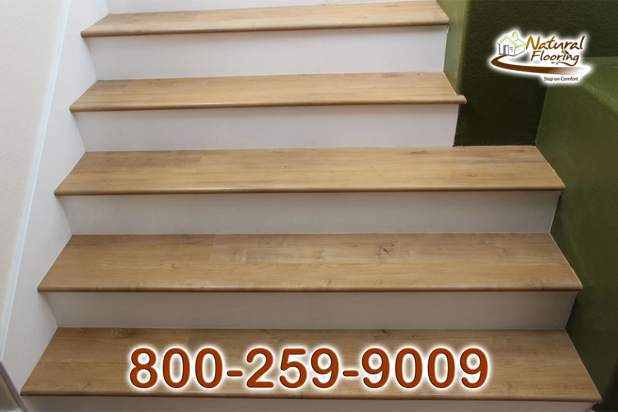 Closed Step White Riser White Skirtboard