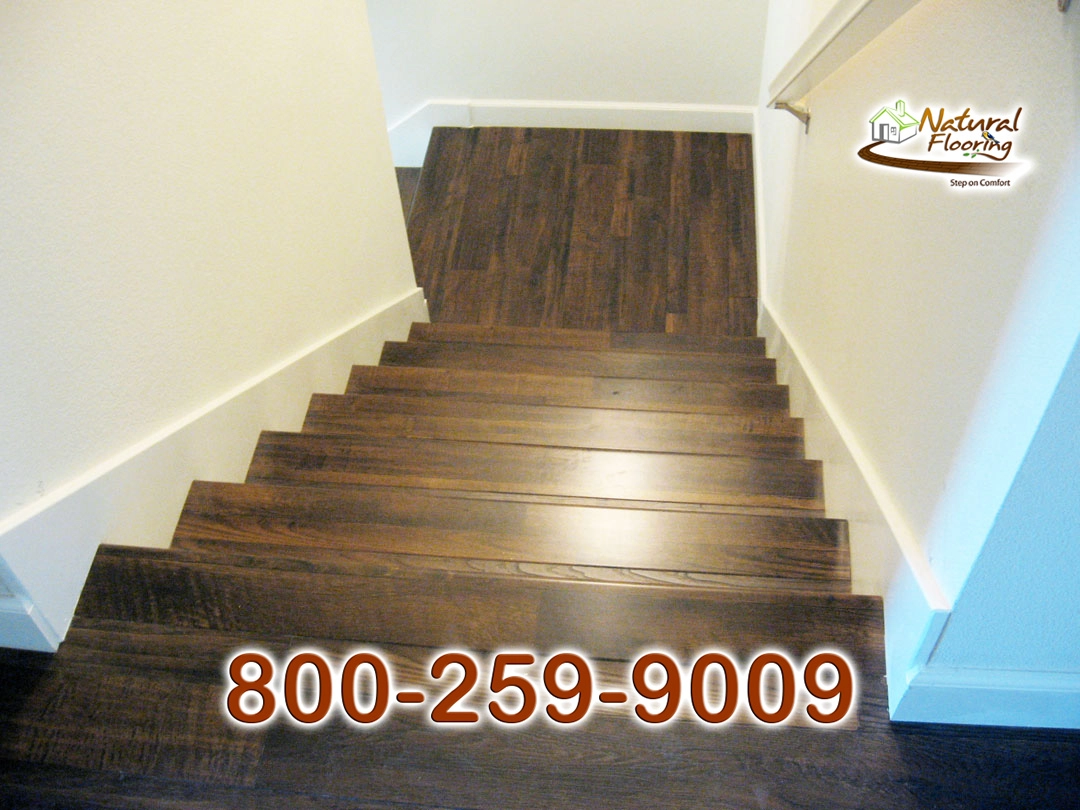 Closed Step White Riser White Skirtboard